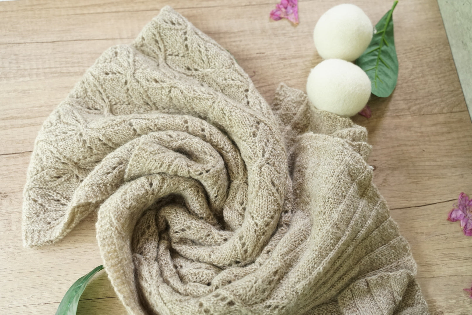 Spring Frost Scarf, Wrap, or Blanket <br/><small>knitting pattern</small>