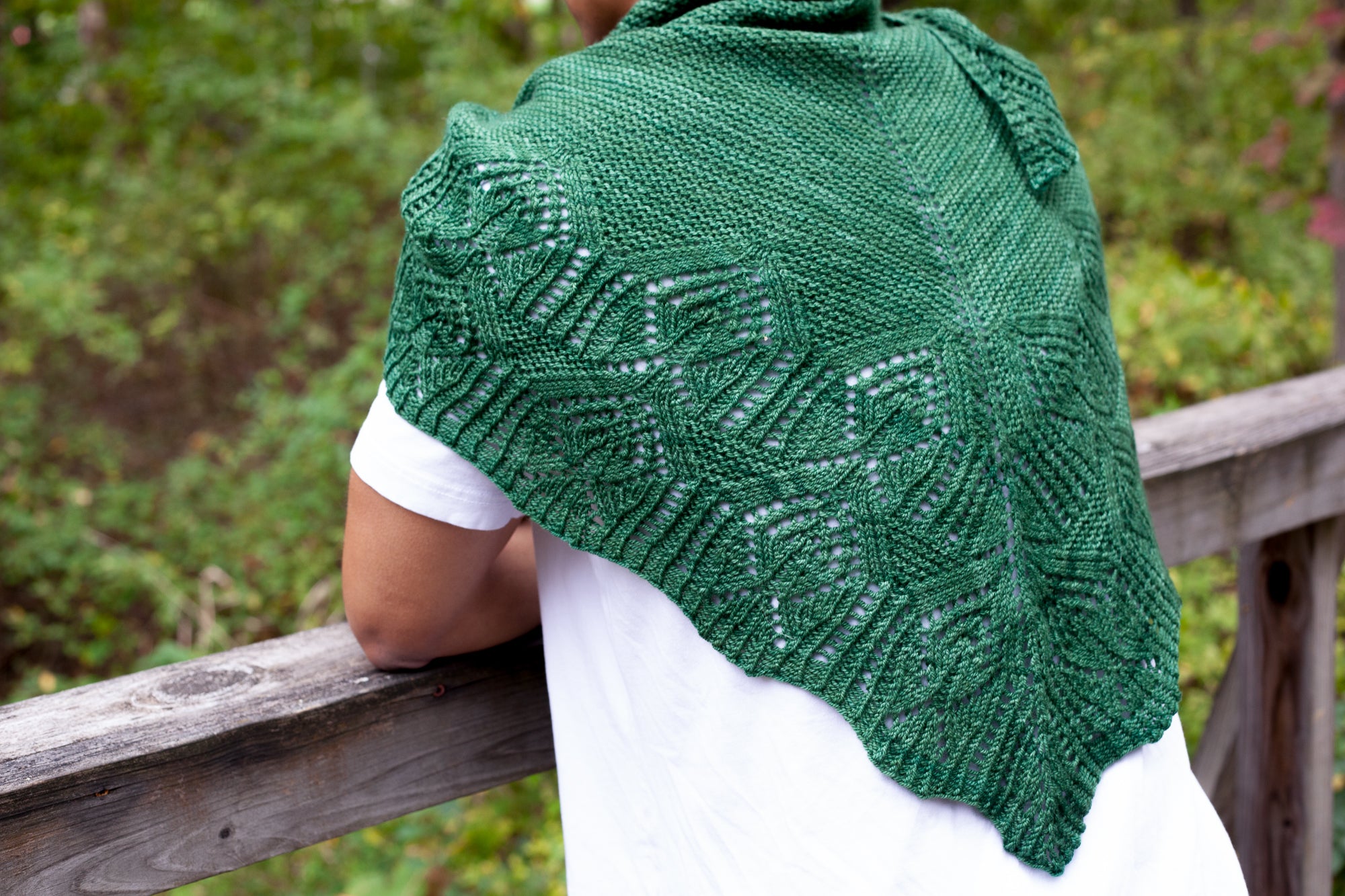 Angels in Churches Shawl by Anne Hanson