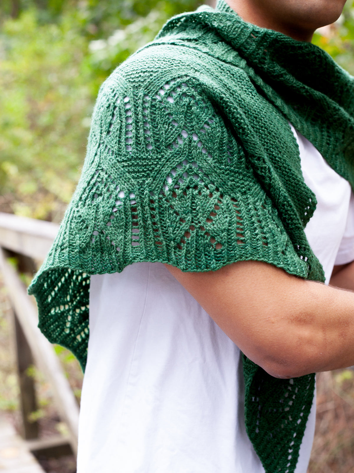 Angels in Churches Shawl knitting pattern
