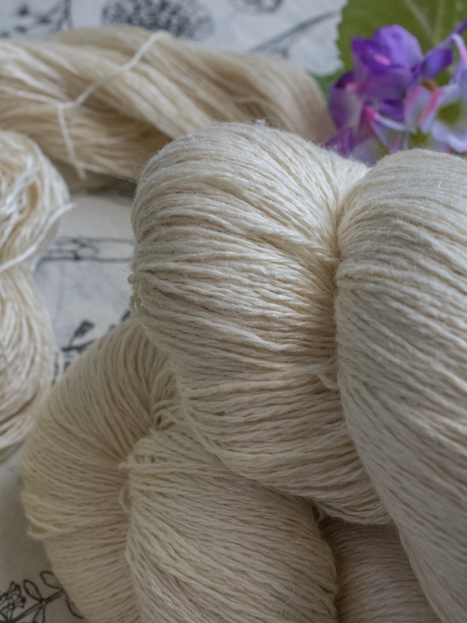 Fresh Lace <br><small>silk & linen flax</small>