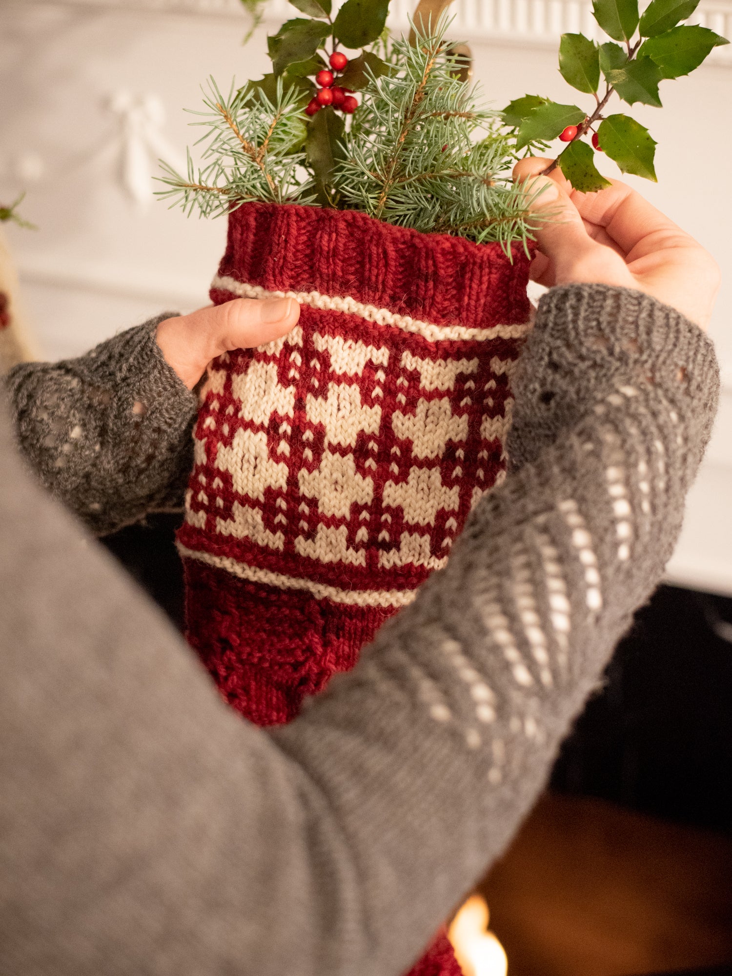 Great Plains Stocking <br/><small>knitting pattern</small>