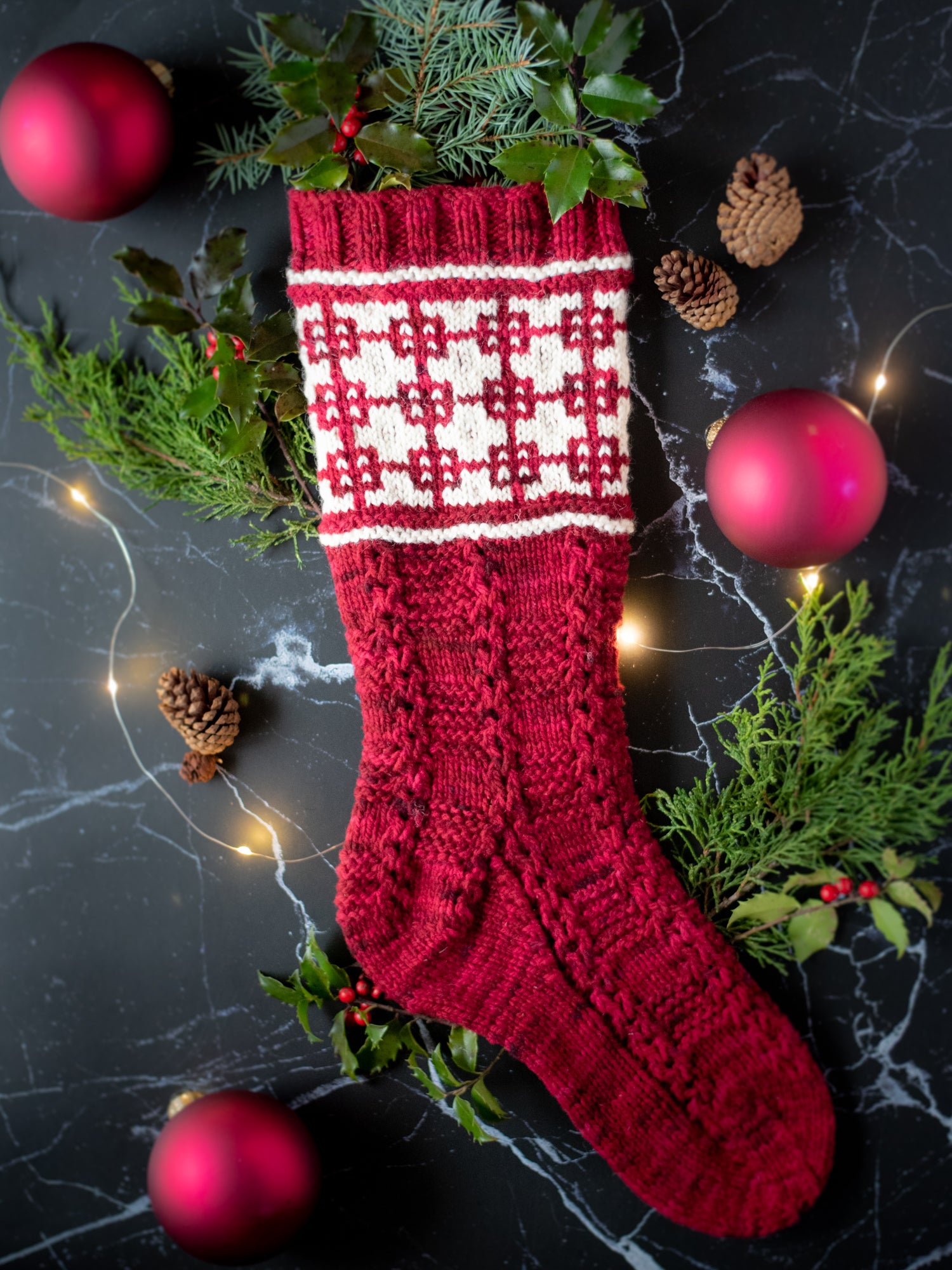 Great Plains Stocking <br/><small>knitting pattern</small>