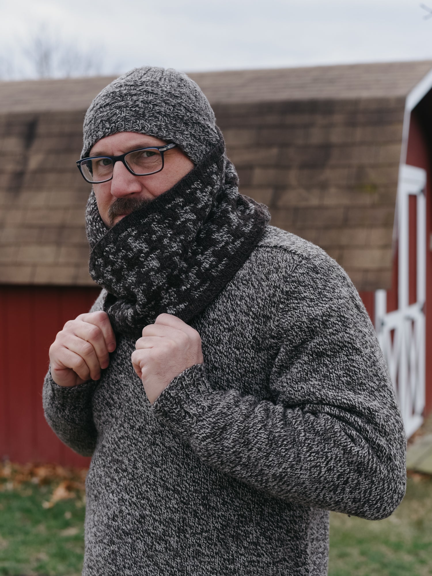 Horn of Plenty Cowl <br/><small>knitting pattern</small>