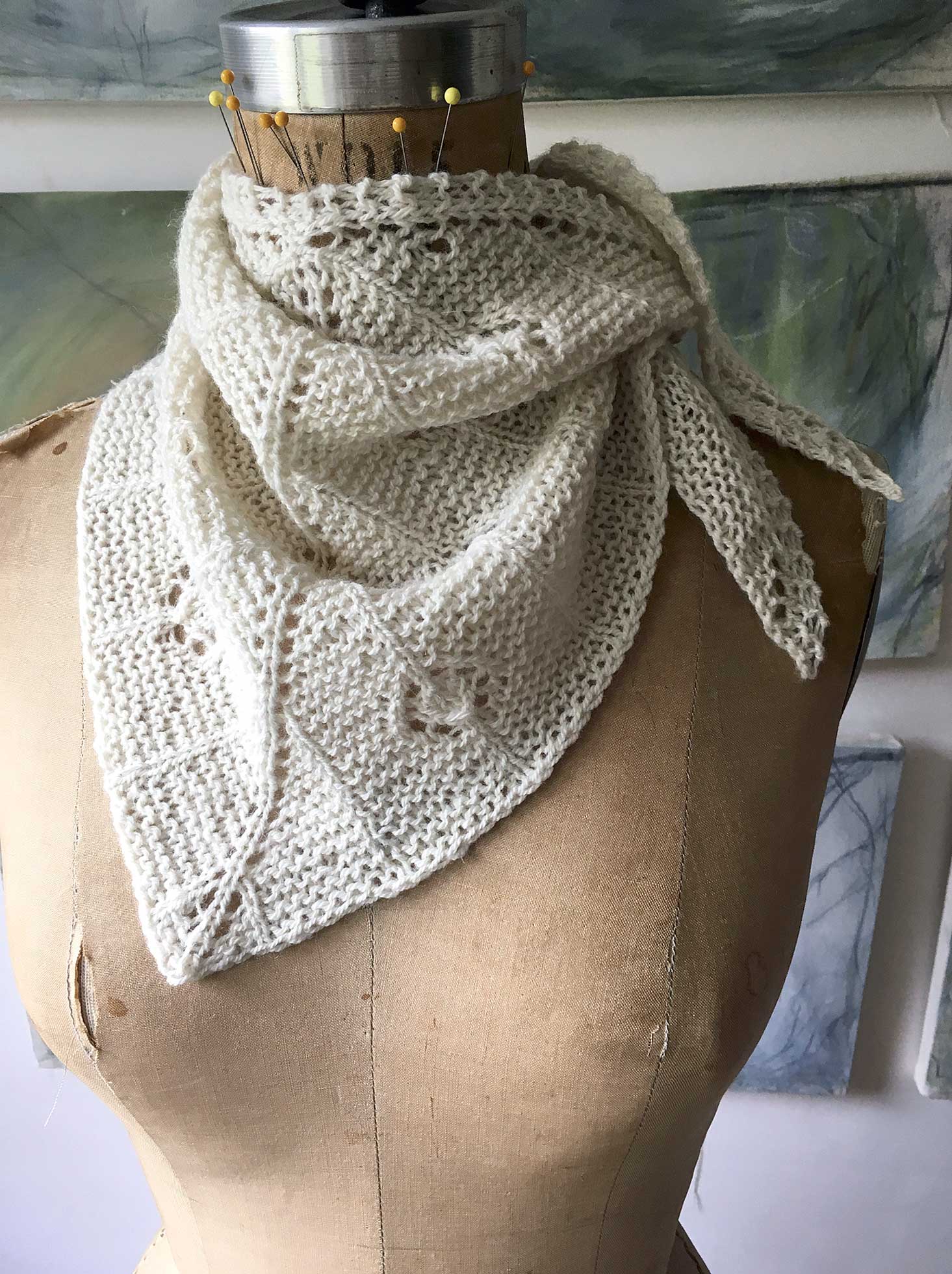His Silk Kerchief <br/><small>knitting pattern</small>