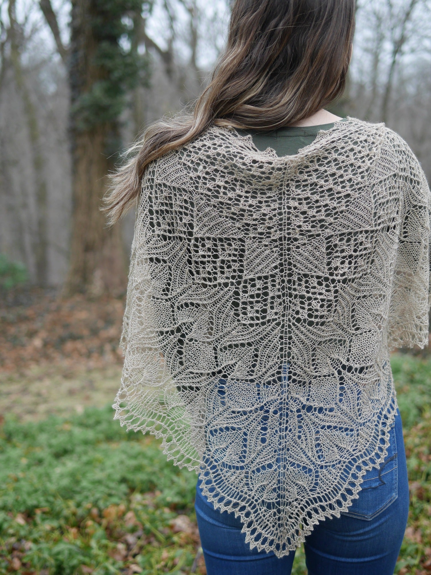 Harrier Lace Shawl