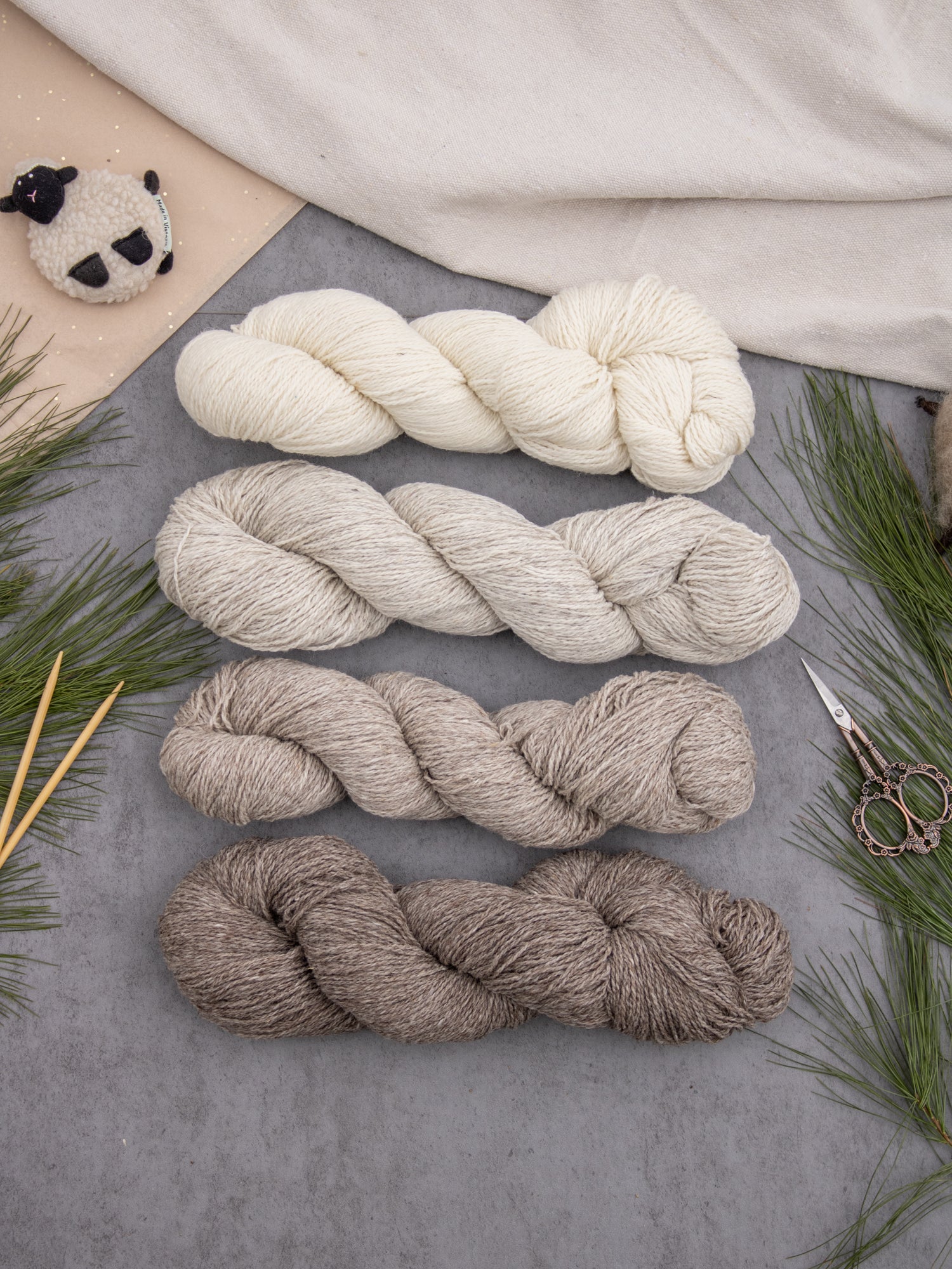 Home Office Sock Kit <br><small>yarn & knitting pattern kit</small>