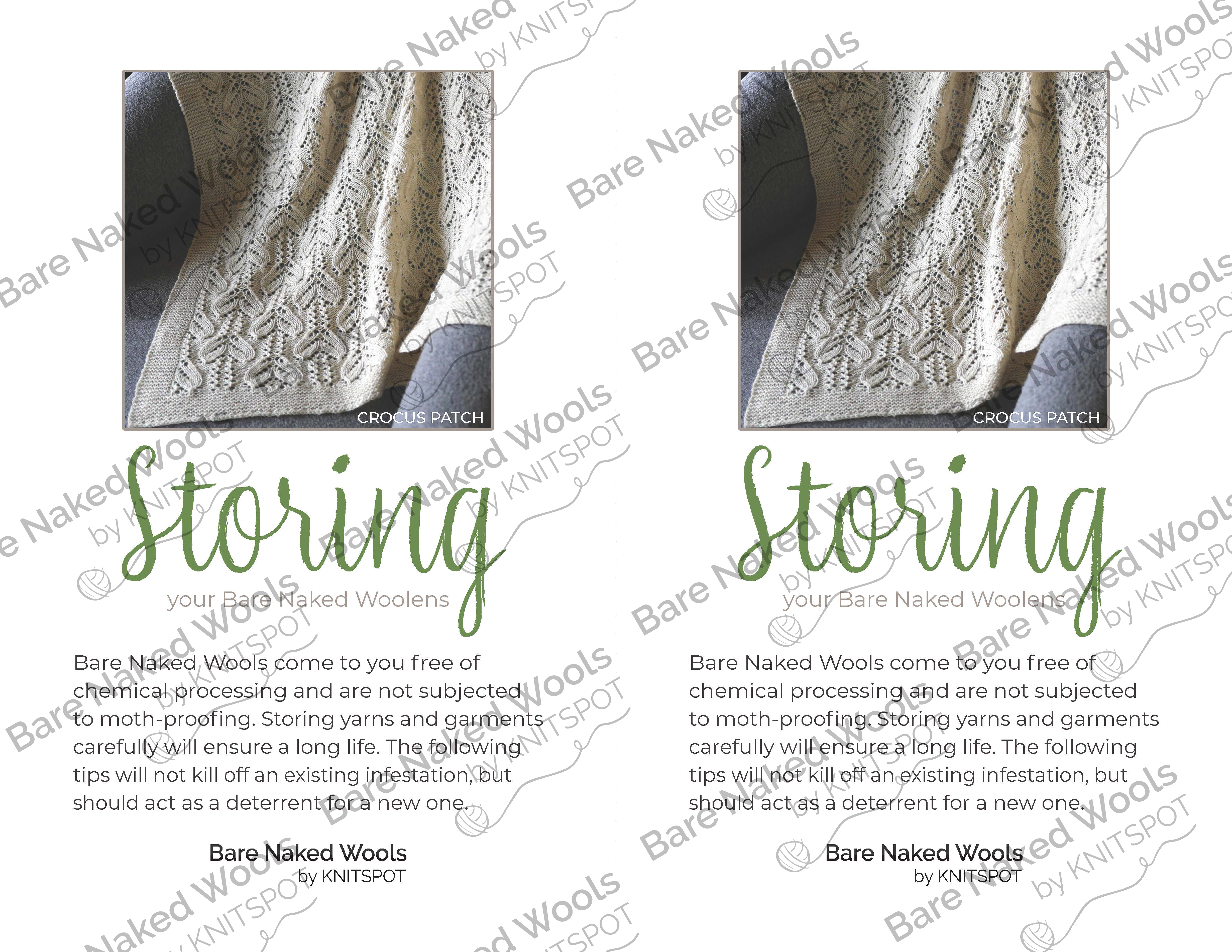 FREE Printable: Storing your Bare Naked Woolens