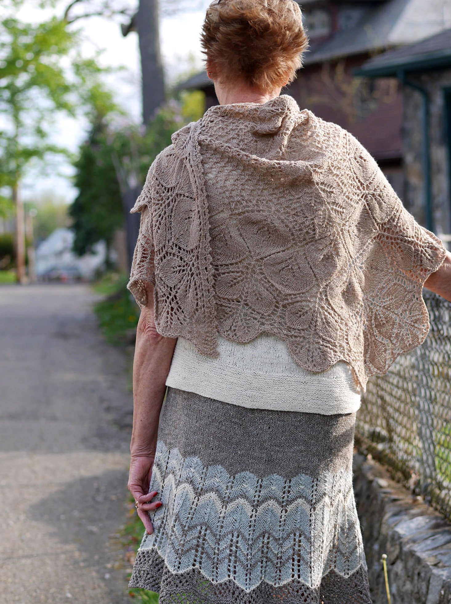 Amalfi Coast skirt <br/><small>knitting pattern</small>