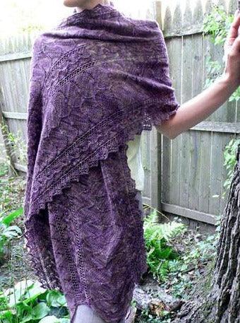 Autumn Arbor Stole <br/><small>knitting pattern</small>