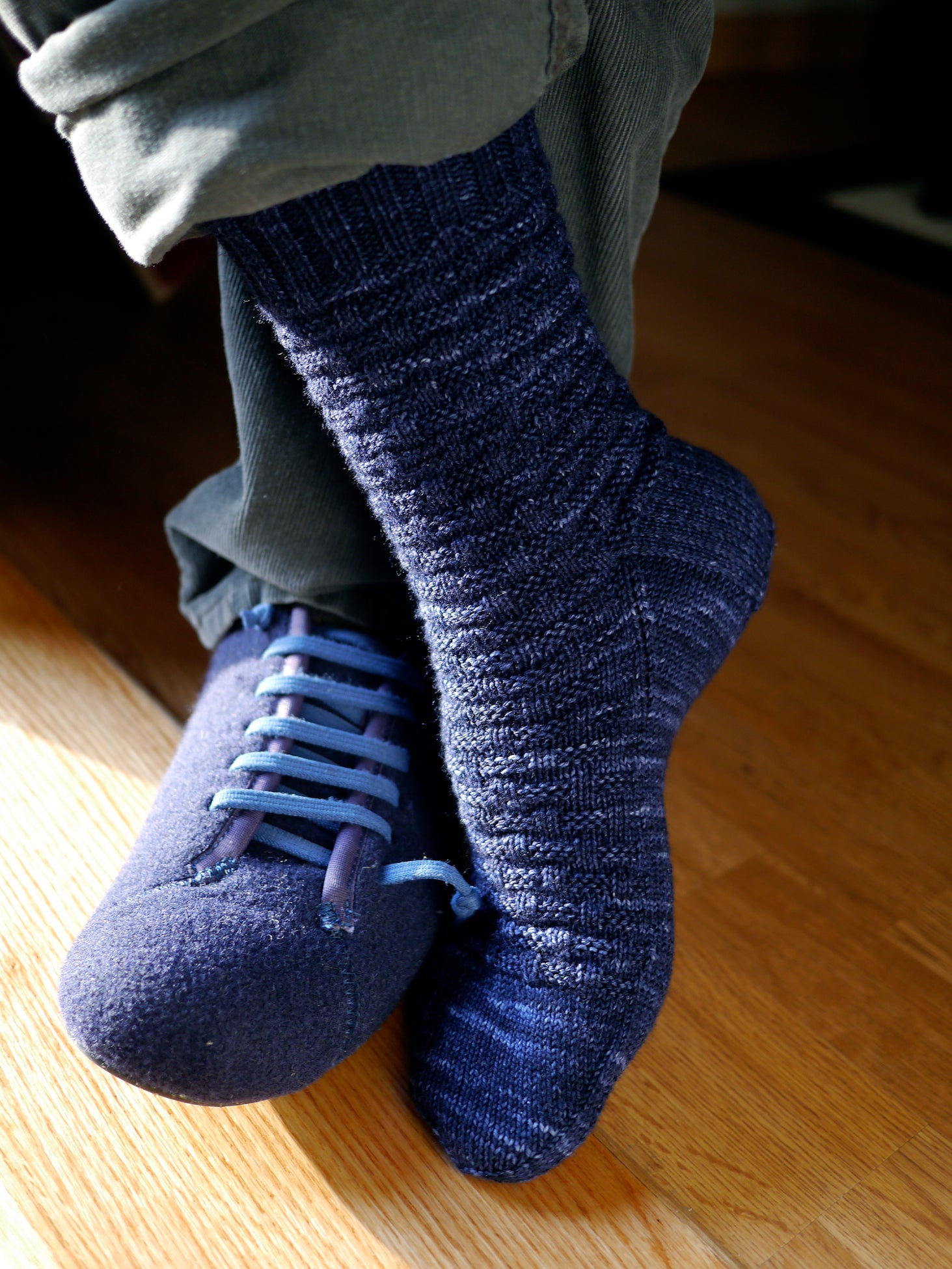 Basketweave Sock <br/><small>knitting pattern</small>