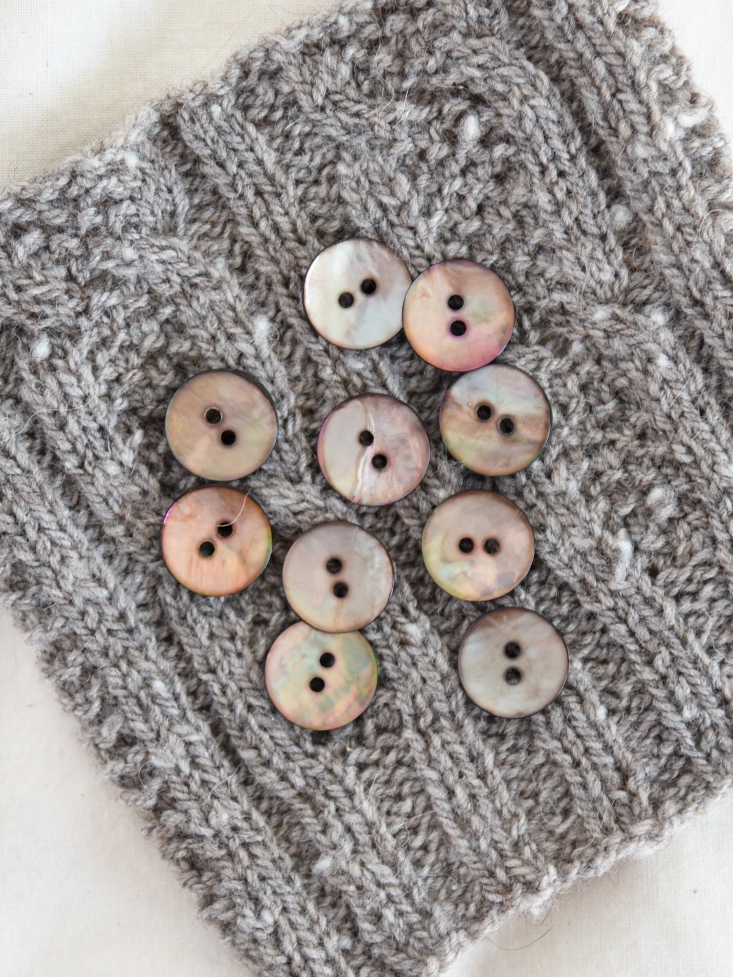 Brown Agoya Shell Buttons
