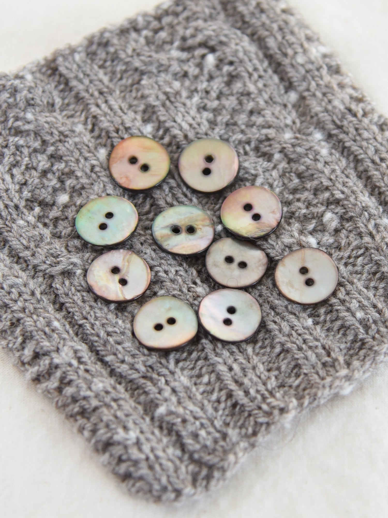 Brown Agoya Shell Buttons