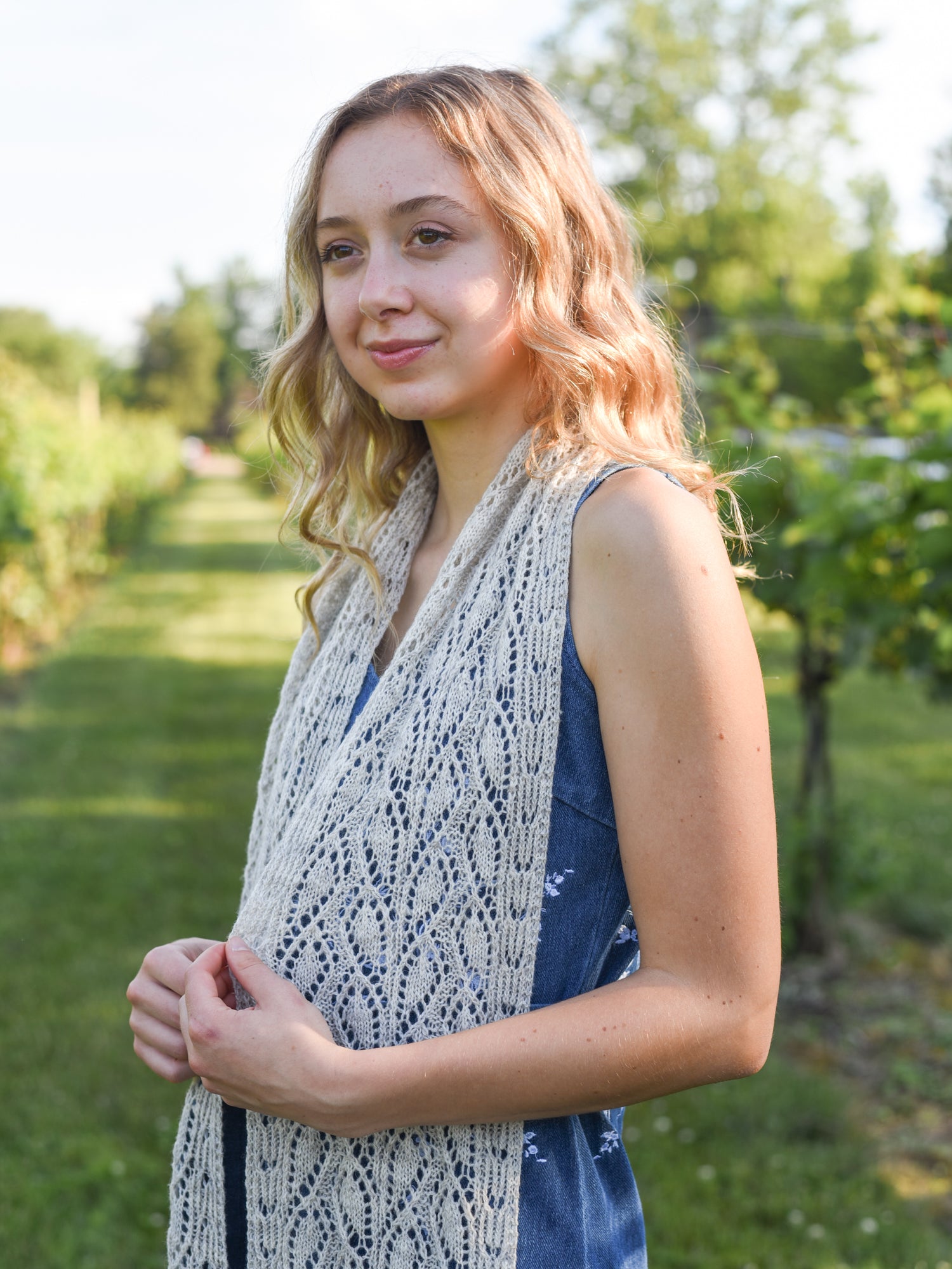 Caladium Scarf or Stole <br/><small>knitting pattern</small>