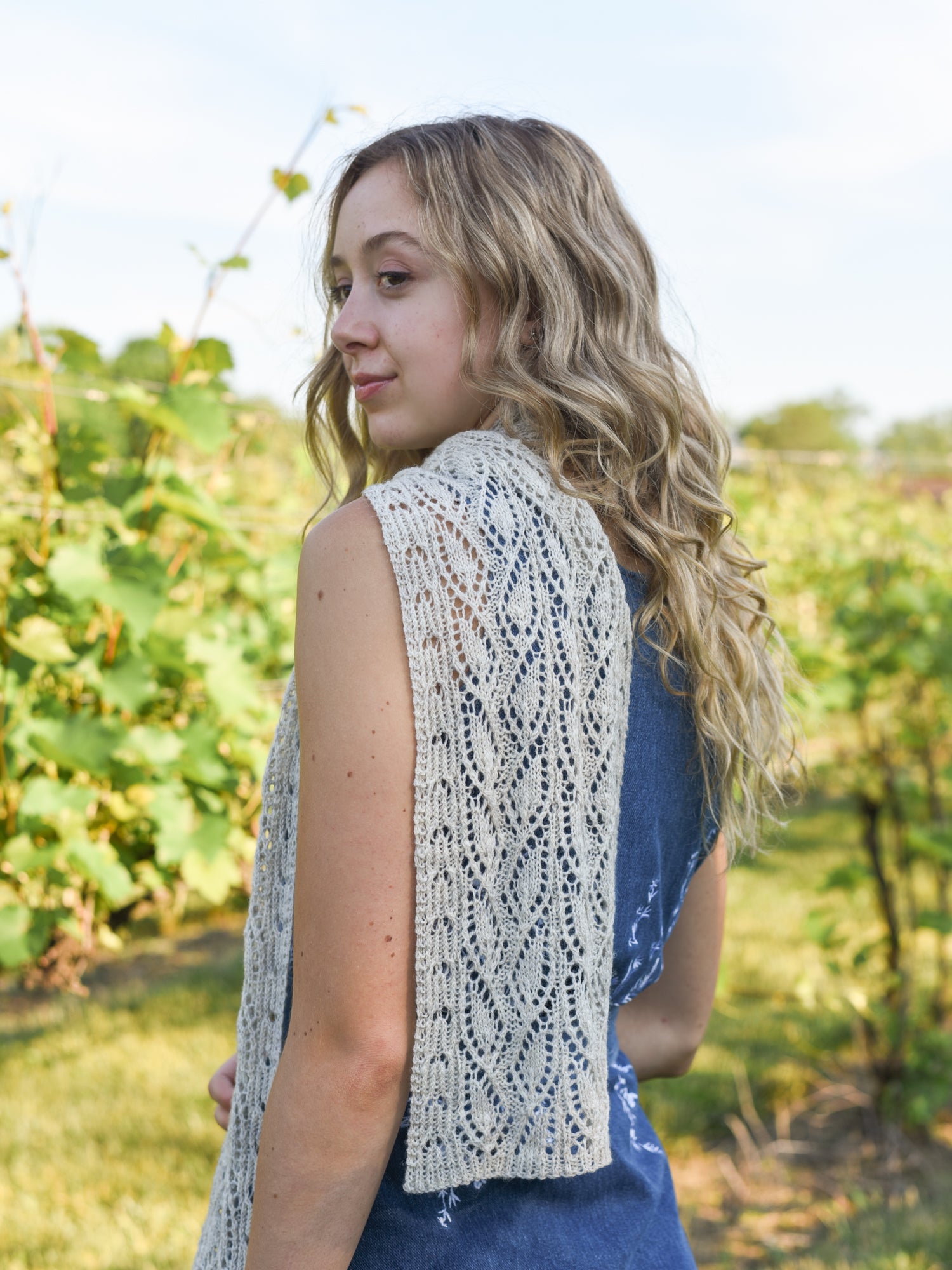 Caladium Scarf or Stole <br/><small>knitting pattern</small>