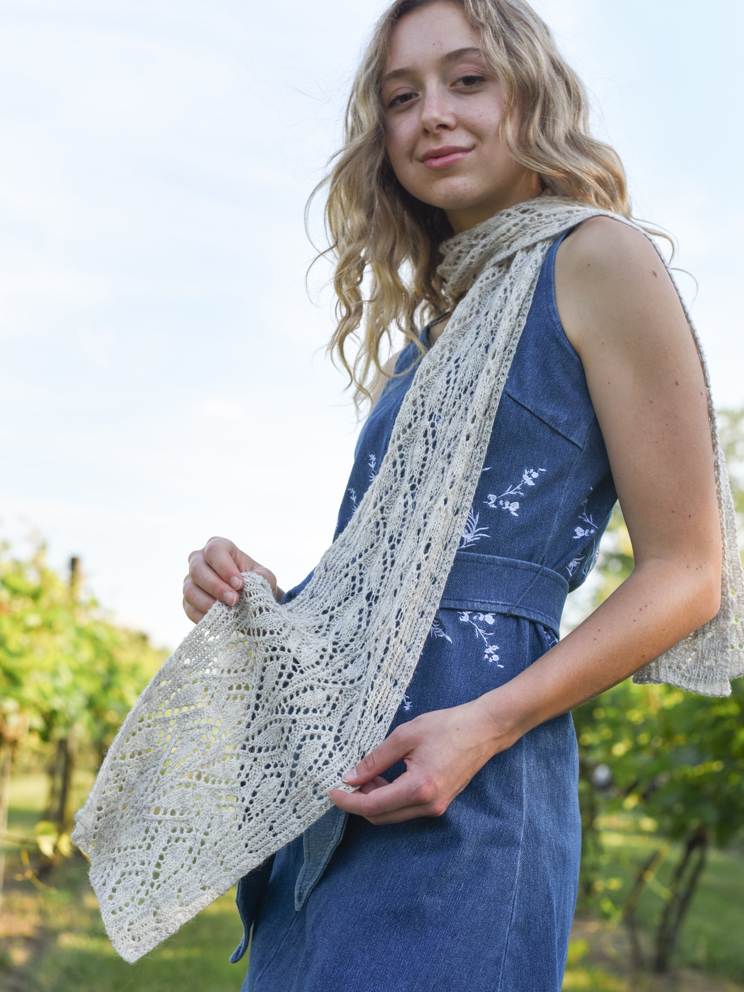 Caladium Scarf or Stole <br/><small>knitting pattern</small>