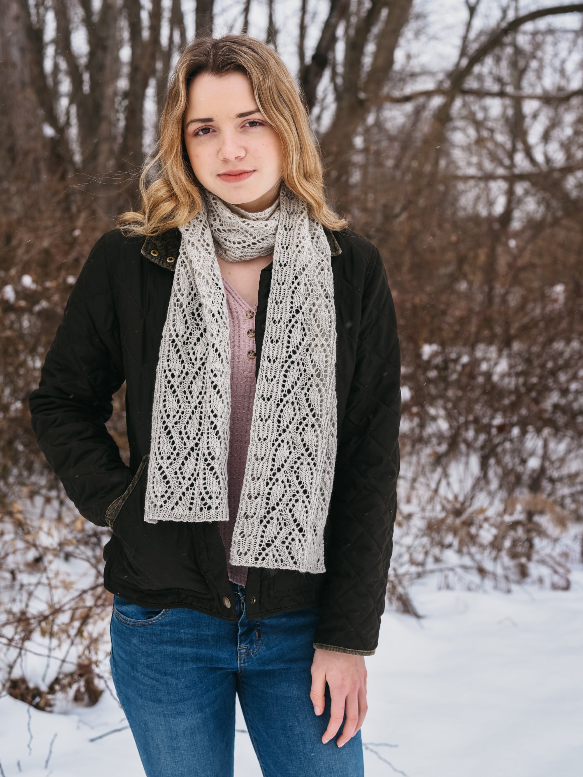 Caladium Scarf or Stole <br/><small>knitting pattern</small>