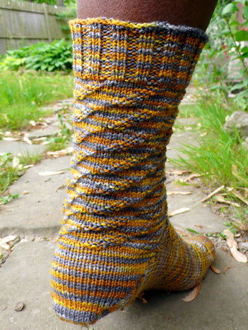 Caterpillar Sock <br/><small>knitting pattern</small>