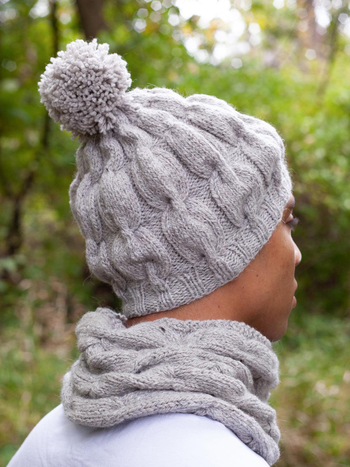 Wool Chain Hat Chain Wool Felt Cloche Hat Black - Traclet | Reference  main image 4