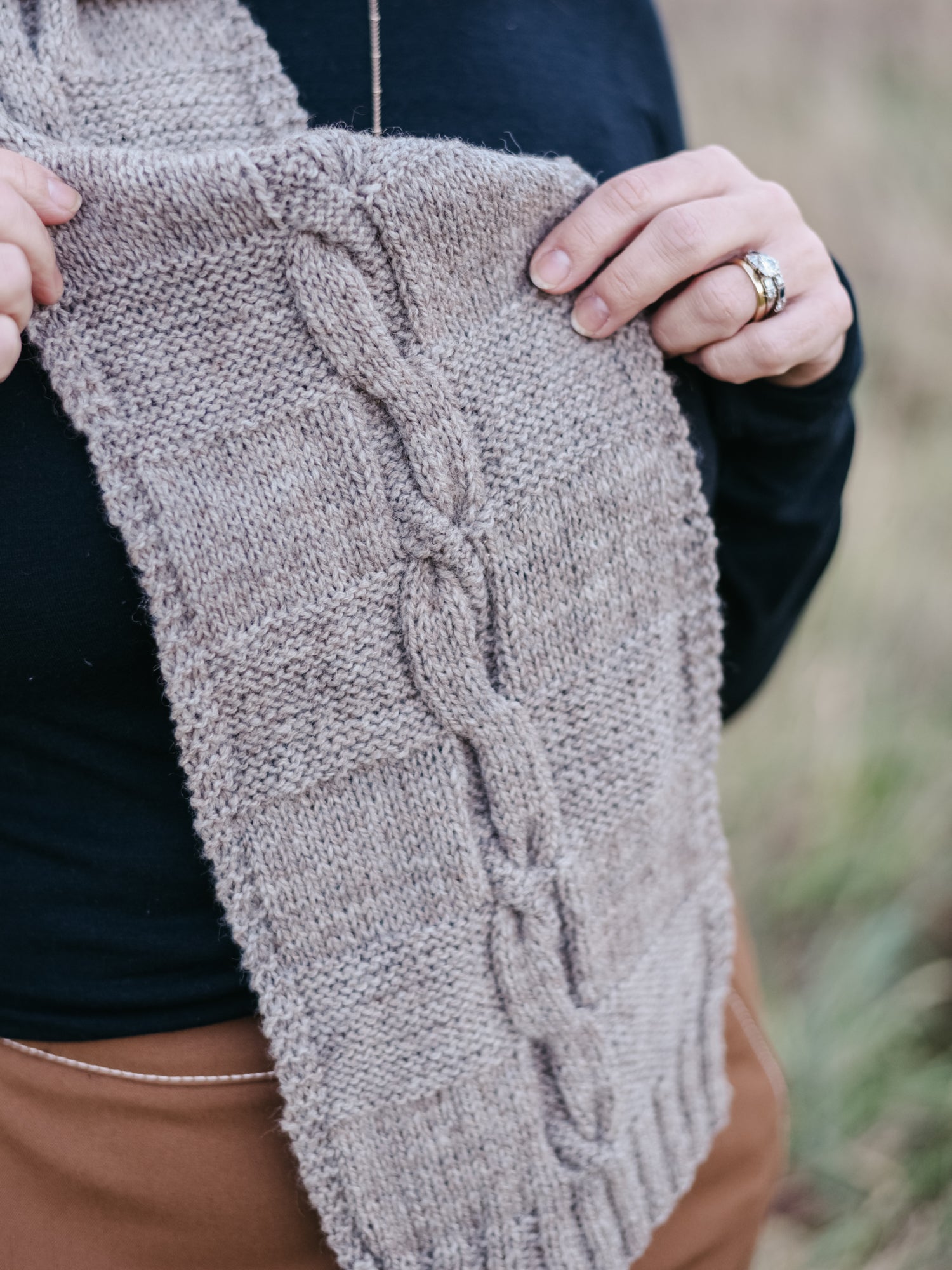 Checkered Path Scarf