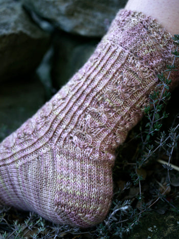 Cherry Pie Sock <br/><small>knitting pattern</small>