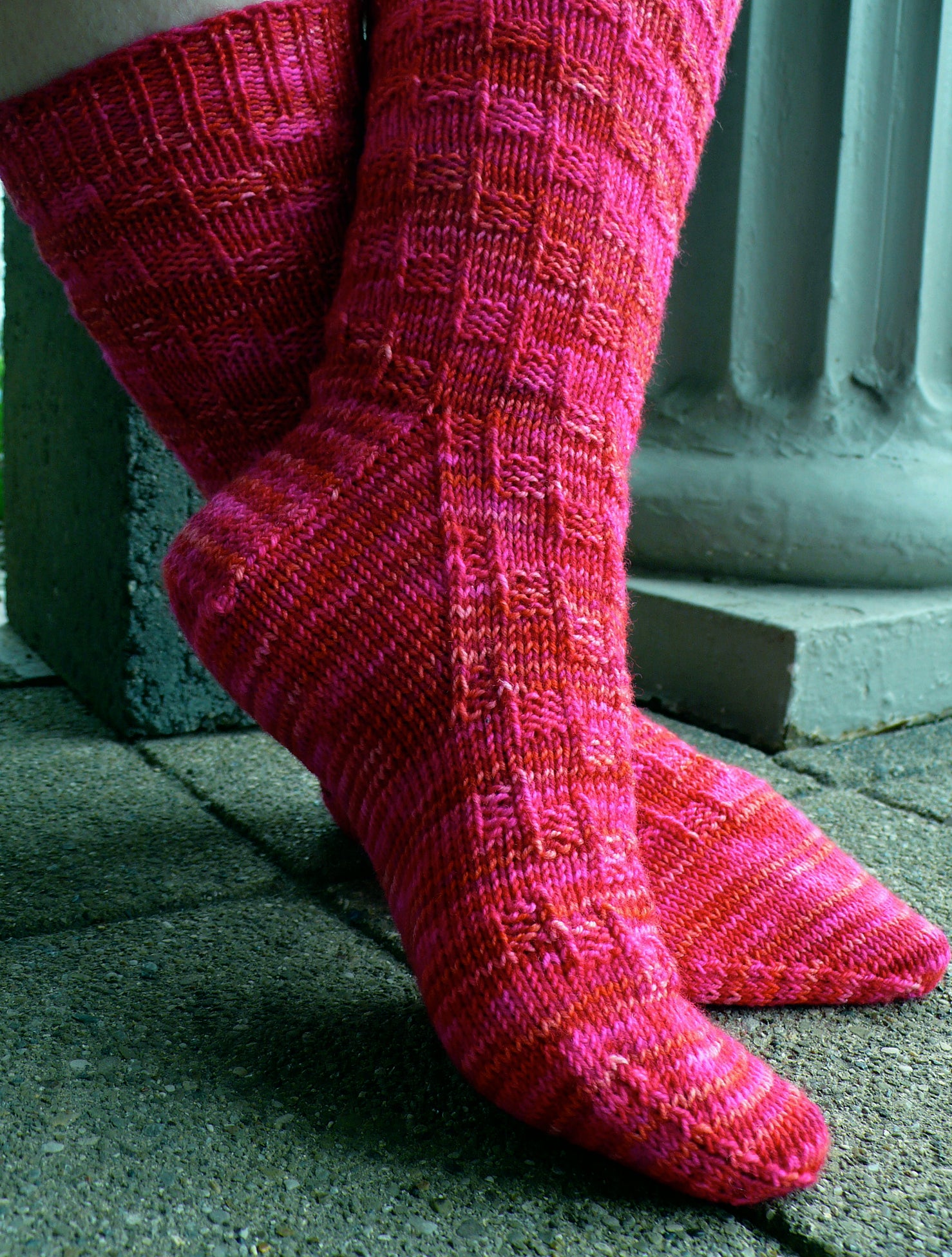 Chicklets Sock <br/><small>knitting pattern</small>