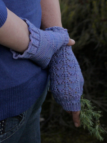 Eliza Lace Mitts <br/><small>knitting pattern</small>