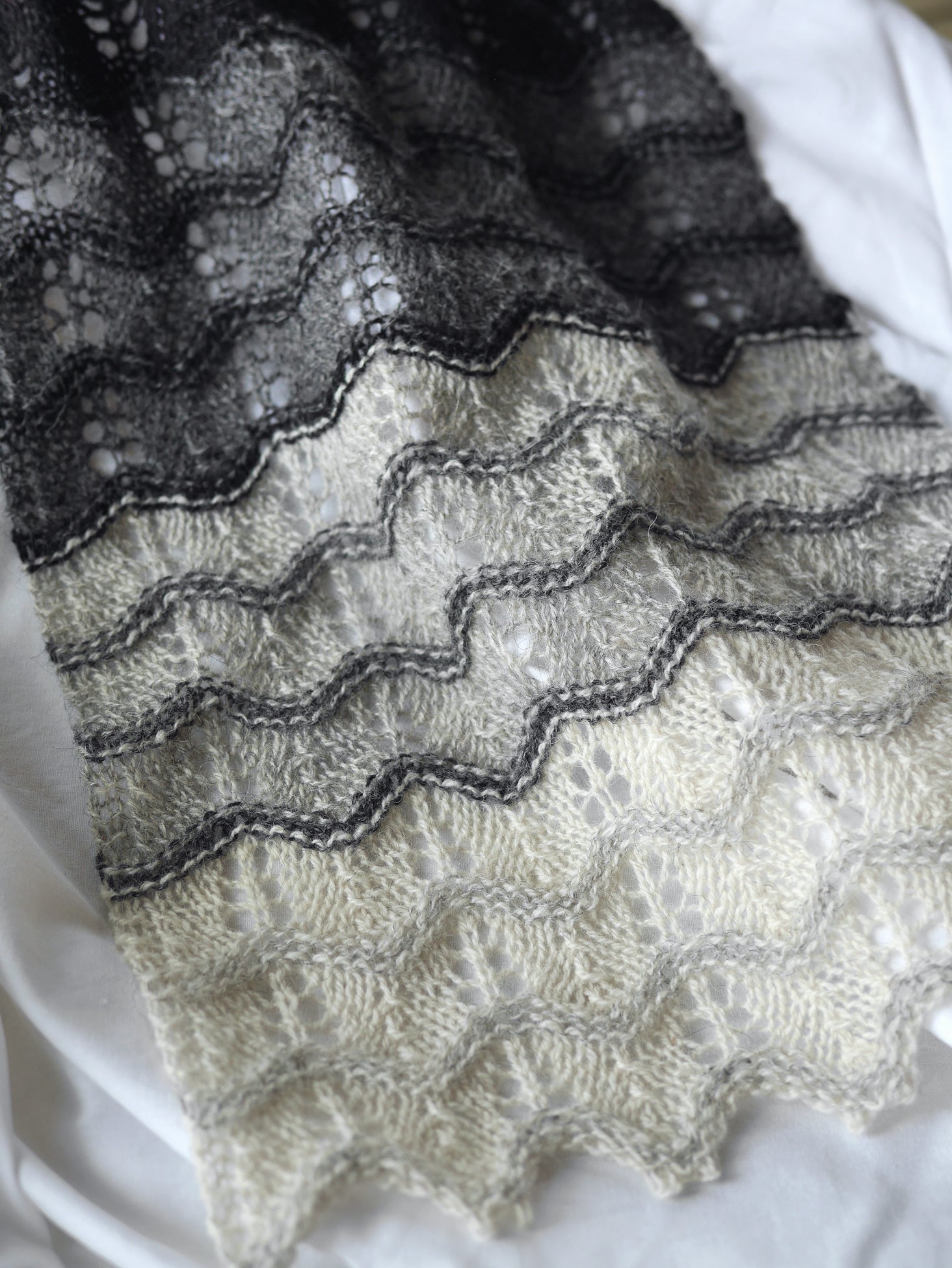 Eshaness Scarf or Stole <br/><small>knitting pattern</small>
