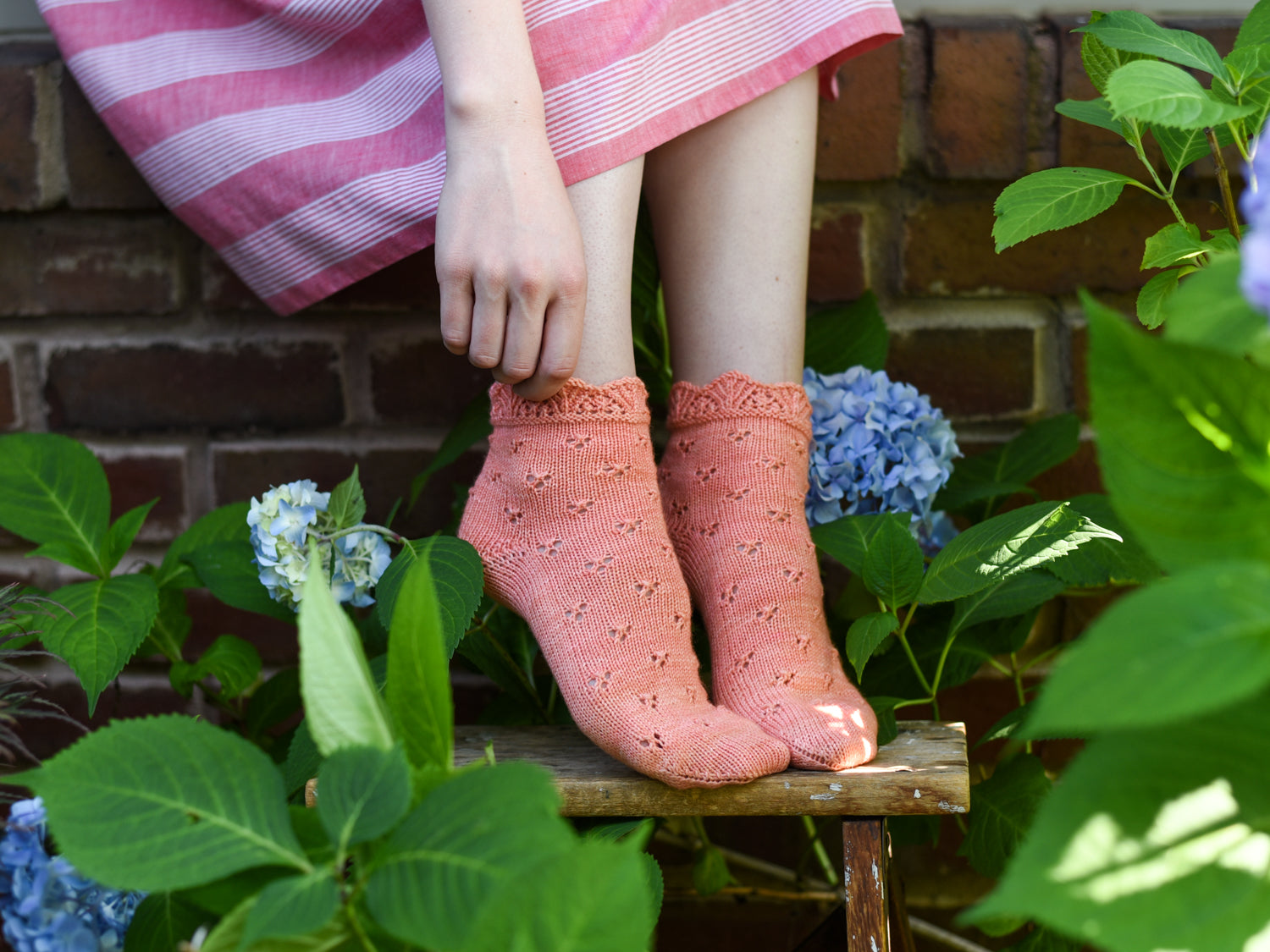 Forbidden Fruit Sock <br/><small>knitting pattern</small>