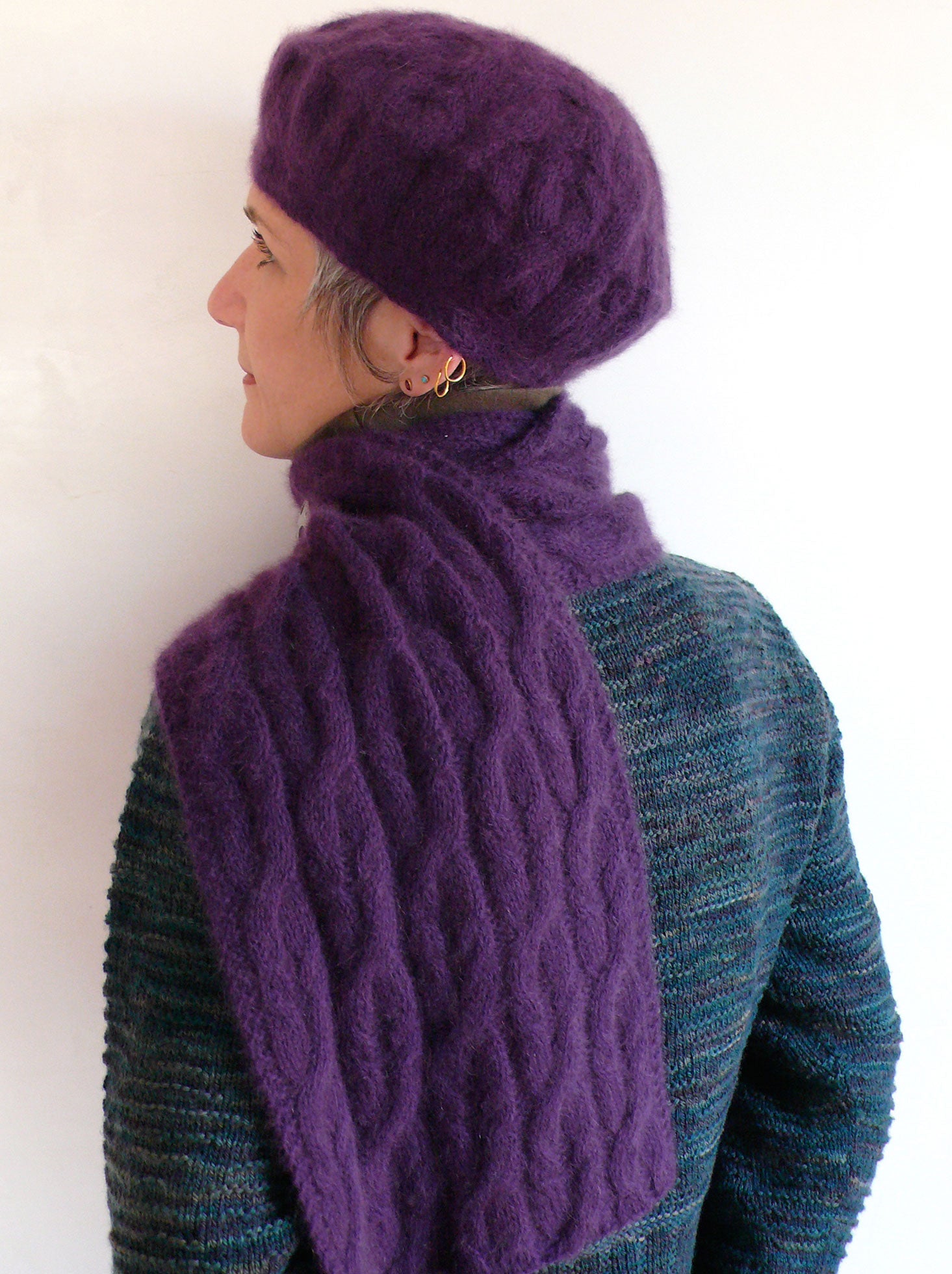 le Ghirlande Scarf and Hat Set