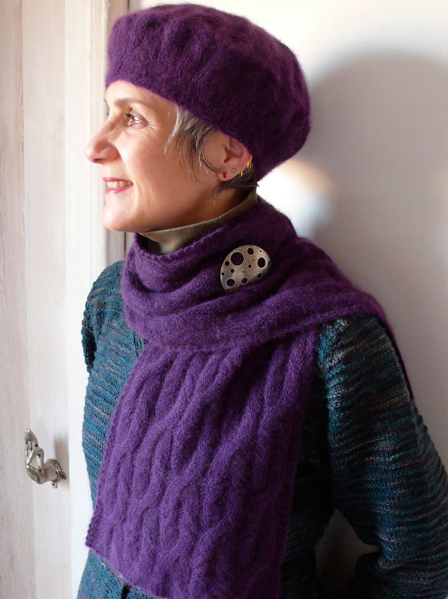 le Ghirlande Scarf and Hat Set