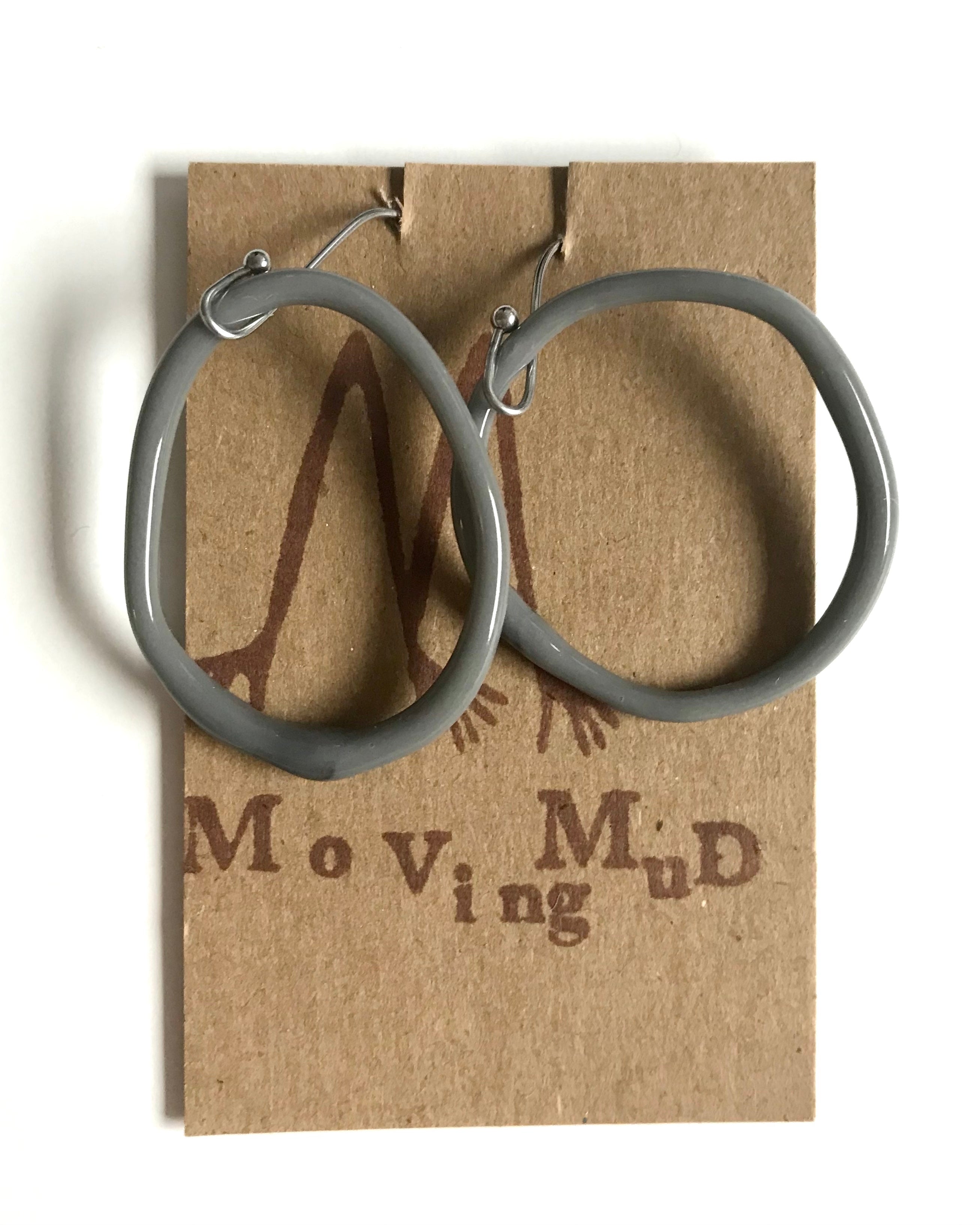Moving Mud Handcrafted Glass Earrings