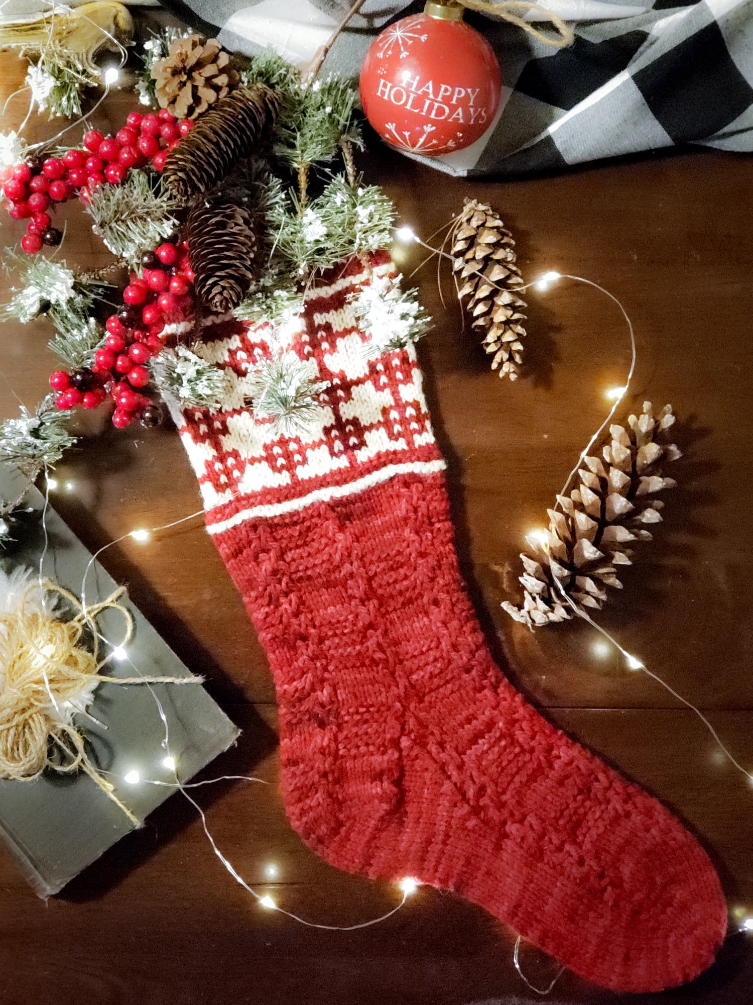 Great Plains Stocking <br/><small>knitting pattern</small>