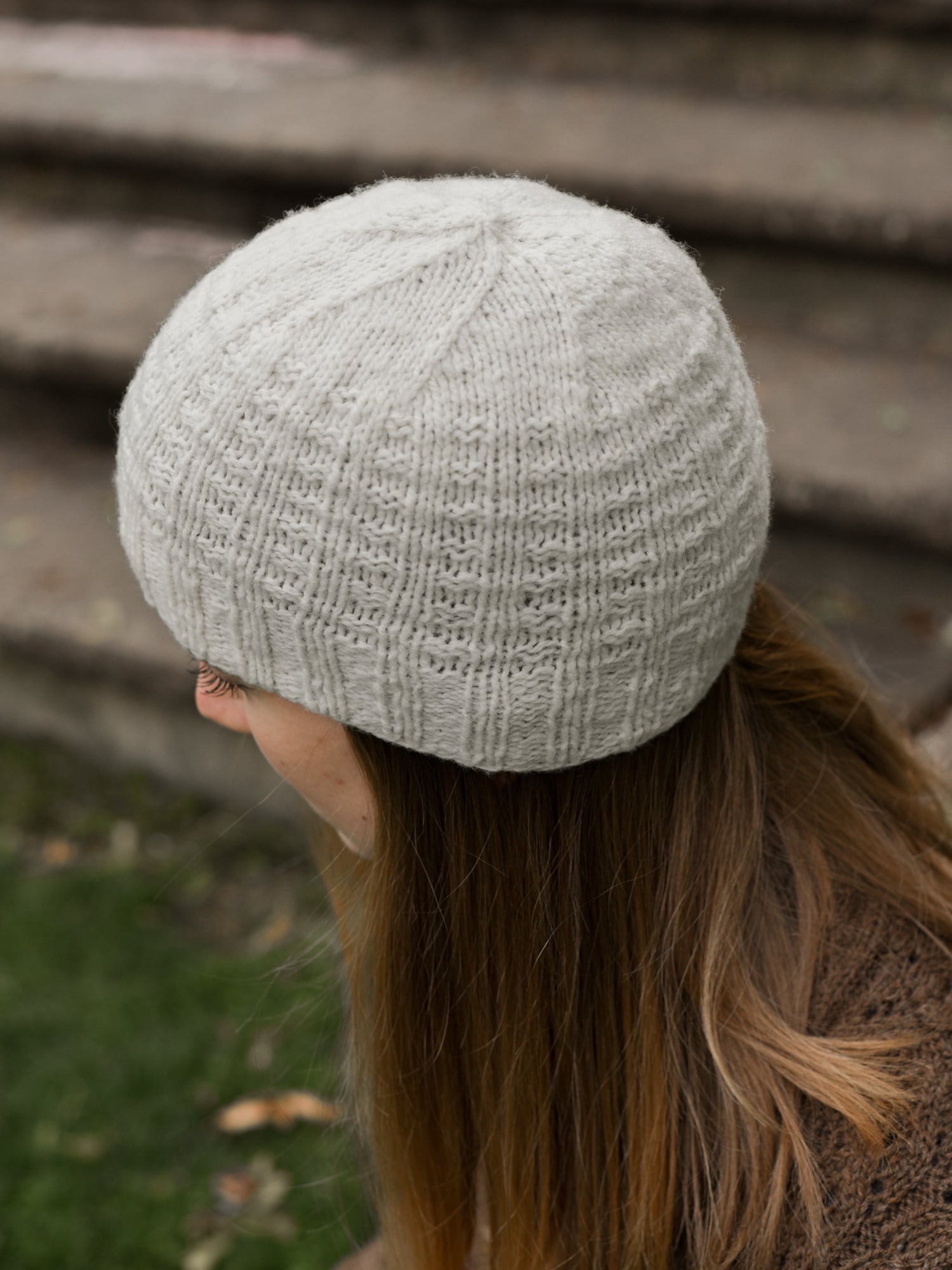 Hot Waffles Hat and Mitts <br/><small>knitting pattern</small>