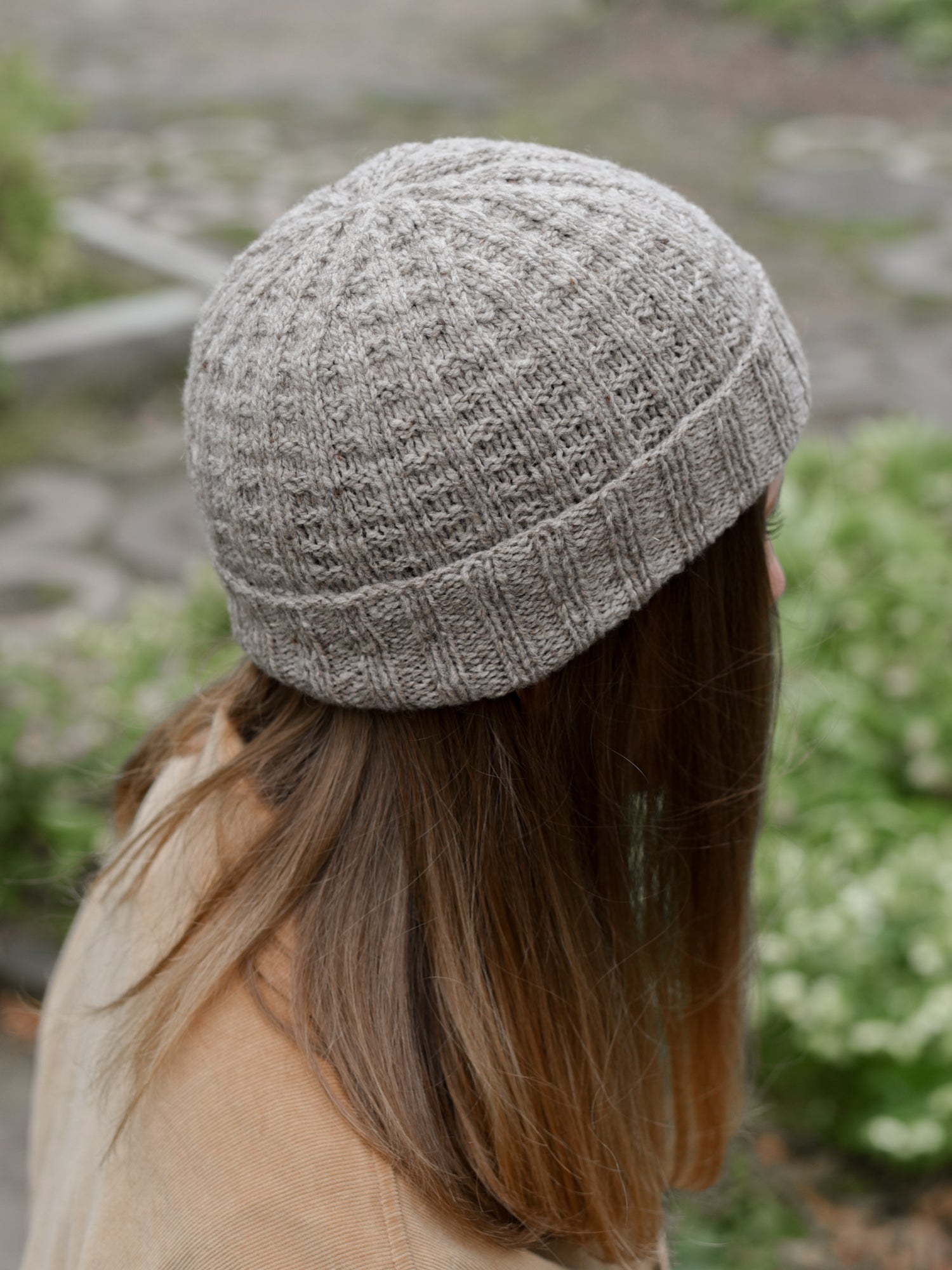 Hot Waffles Hat and Mitts <br/><small>knitting pattern</small>
