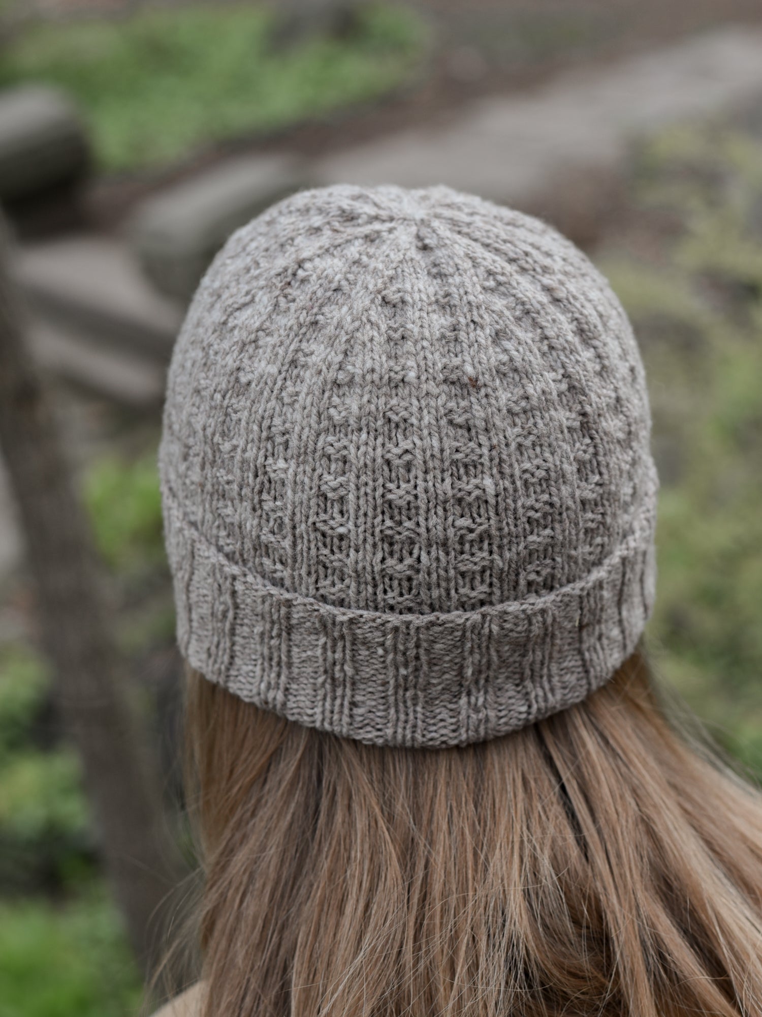 Hot Waffles Hat and Mitts <br/><small>knitting pattern</small>