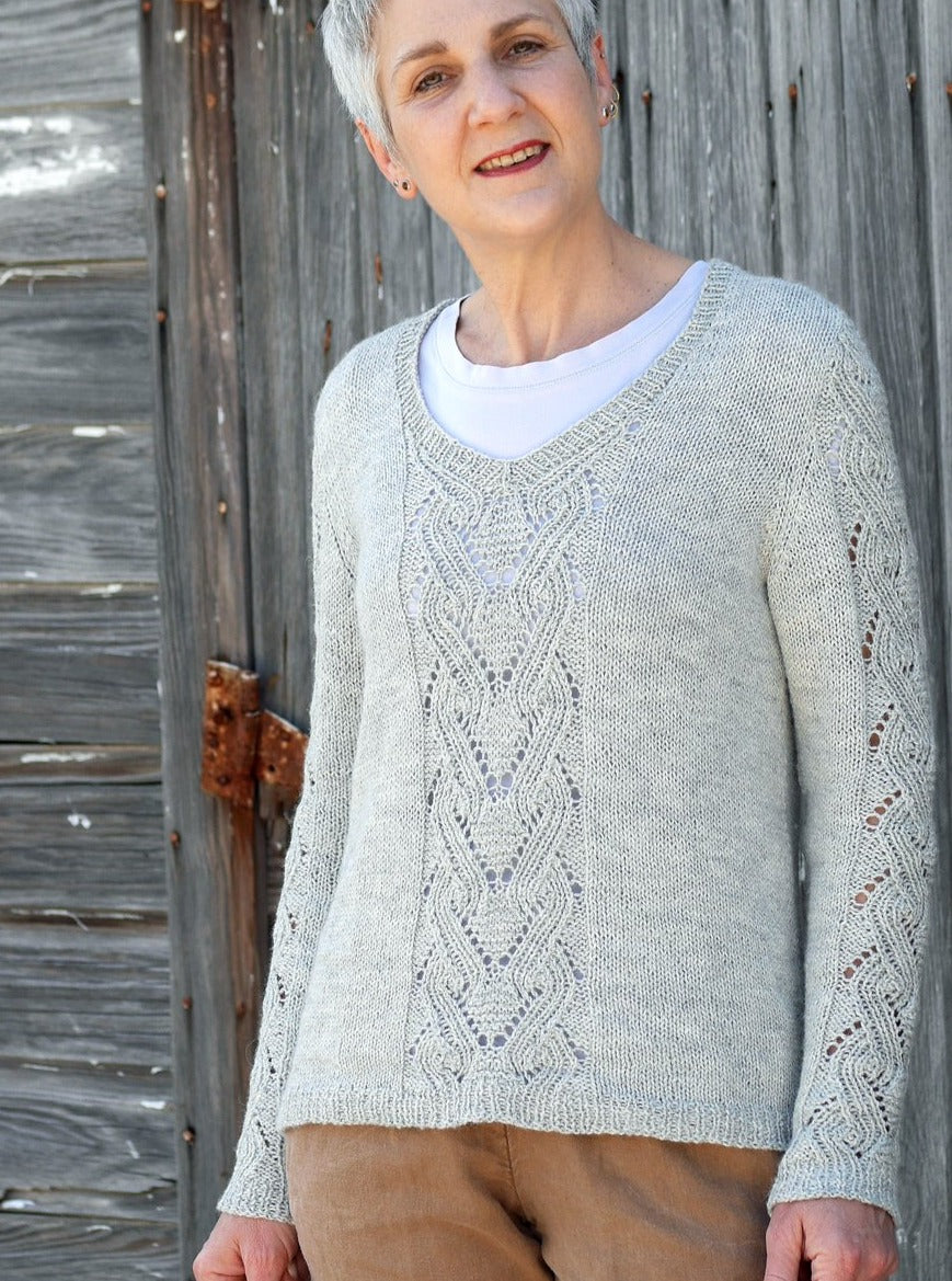 Illas Cíes Pullover <br/><small>knitting pattern</small>