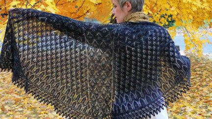 Irtfa'a Faroese Lace Shawl <br/><small>knitting pattern</small>