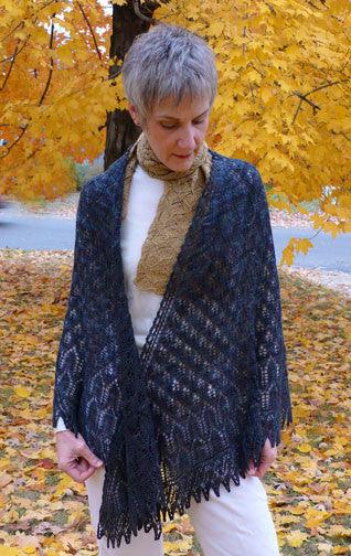 Irtfa'a Faroese Lace Shawl <br/><small>knitting pattern</small>