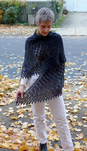 Irtfa'a Faroese Lace Shawl <br/><small>knitting pattern</small>