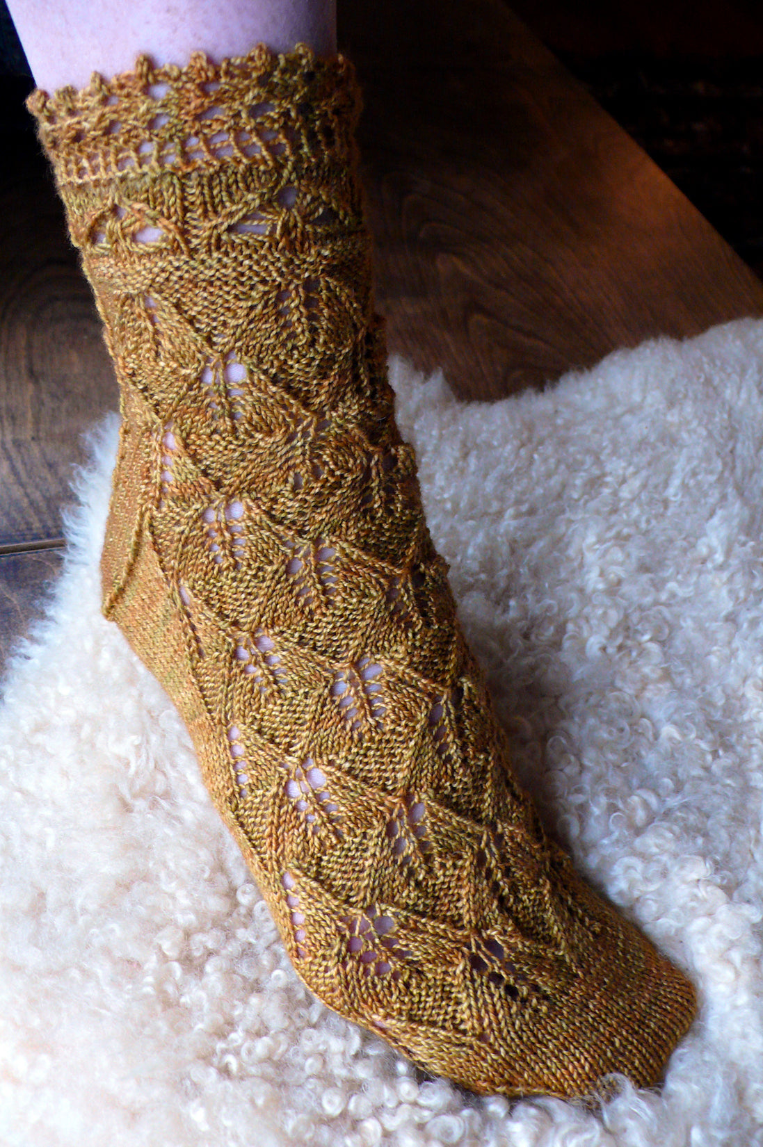 Marie Antoinette socks <br/><small>knitting pattern</small>