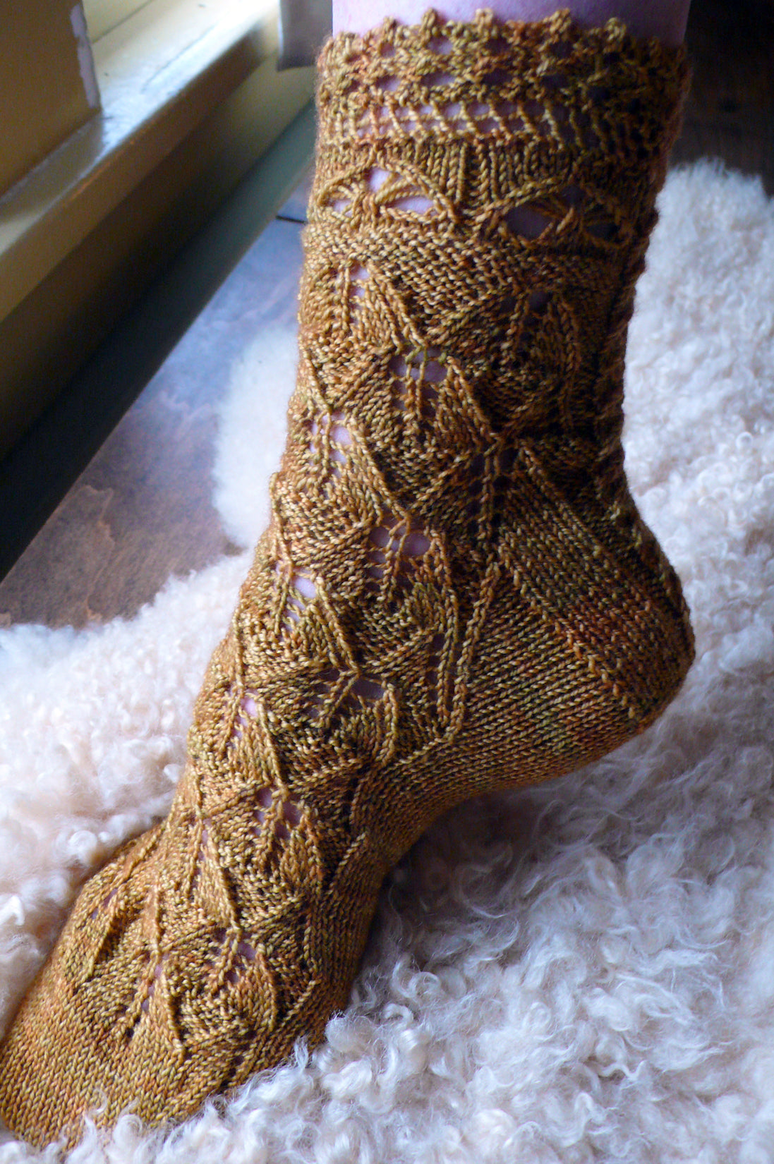 Marie Antoinette socks <br/><small>knitting pattern</small>
