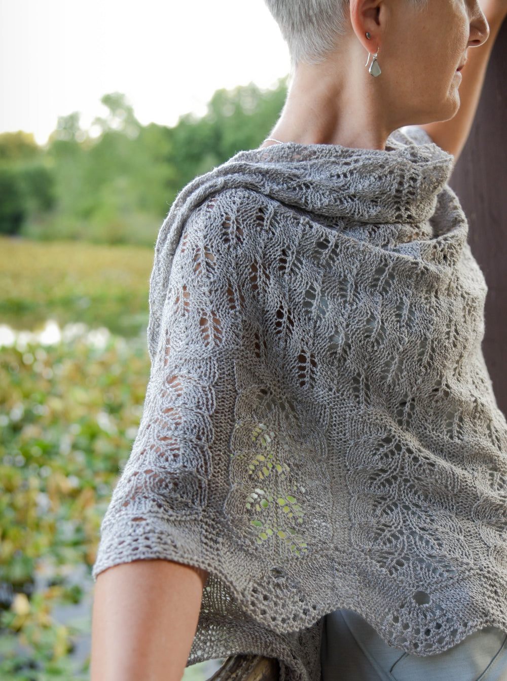Wing of the Moth Shawl/Scarf knitting pattern