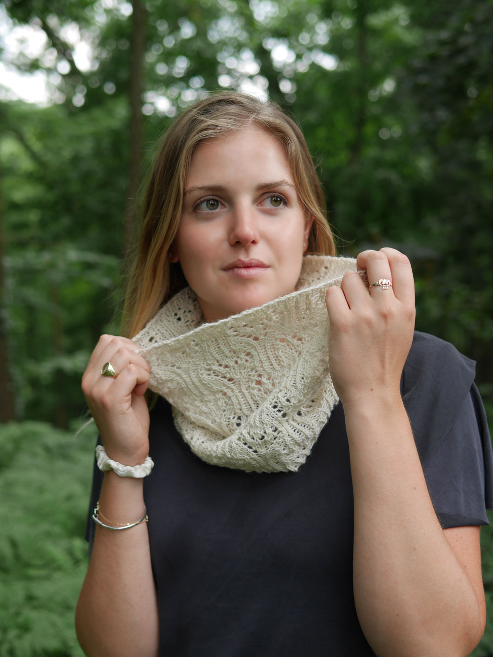 Nemes Scarf, Stole, or Cowl knitting pattern