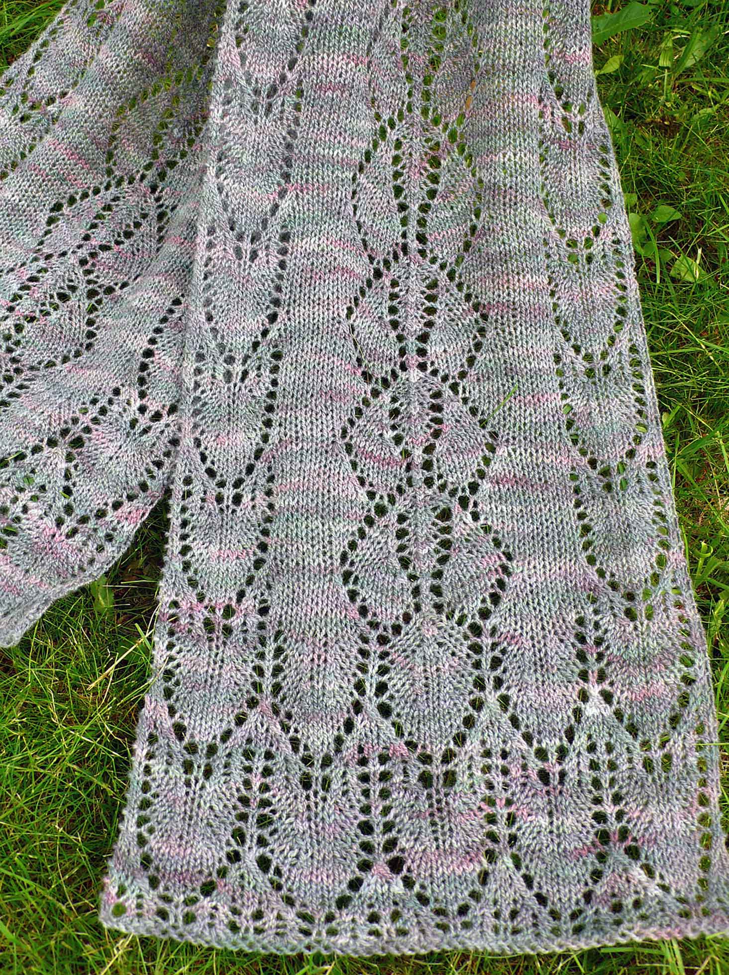 Orchid Lace Scarf