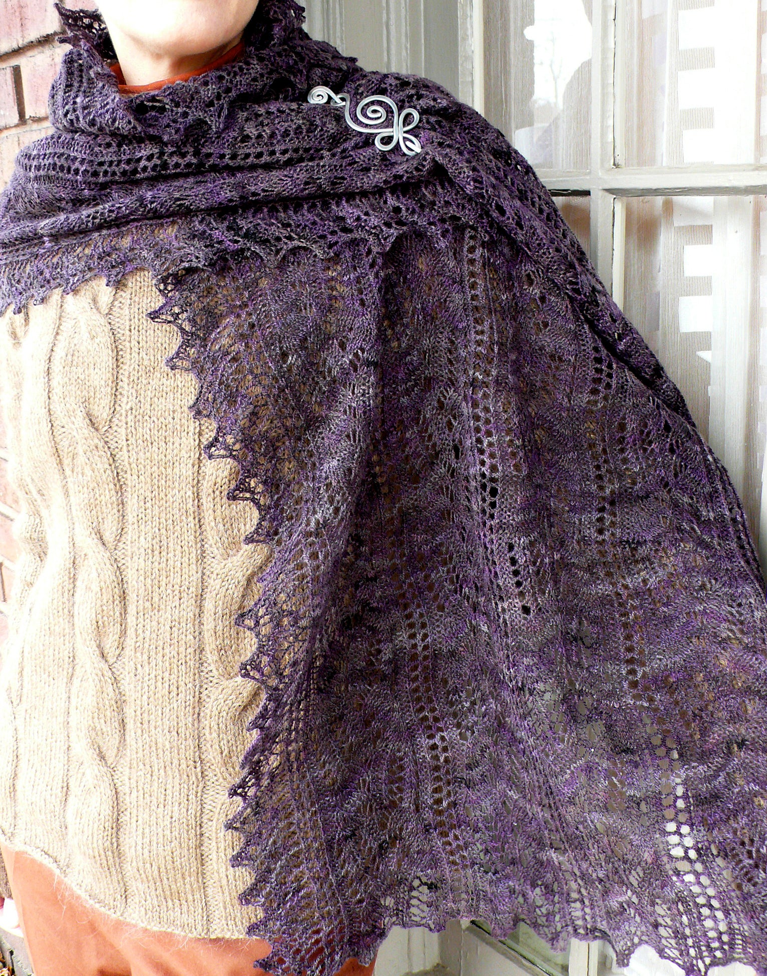 Palimpsest Stole <br/><small>knitting pattern</small>