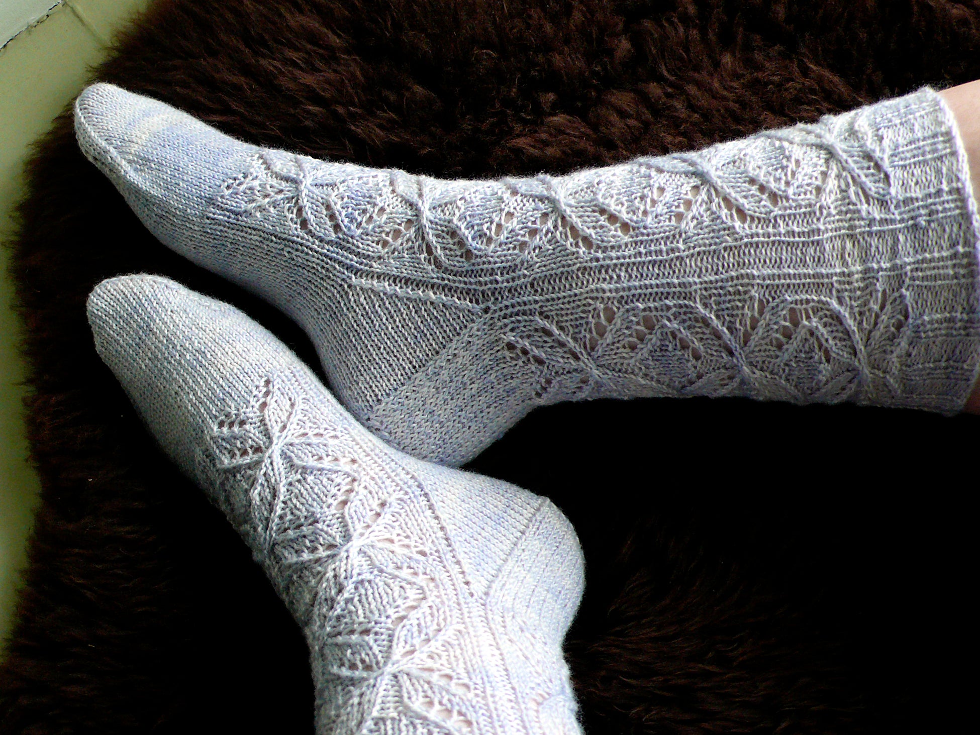 Rimefrost sock <br/><small>knitting pattern</small>