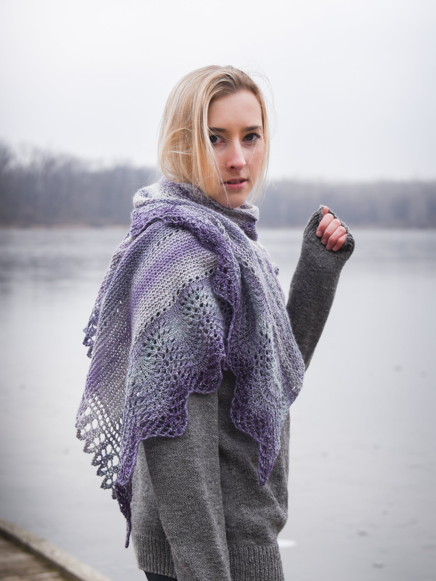 See the Sea shawl <br/><small>knitting pattern</small>