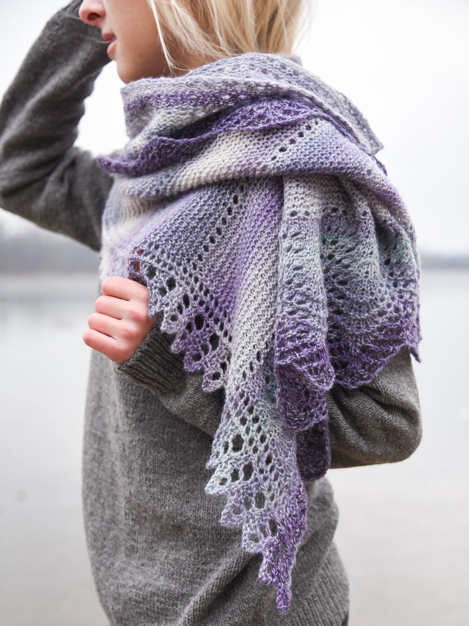 See the Sea shawl <br/><small>knitting pattern</small>