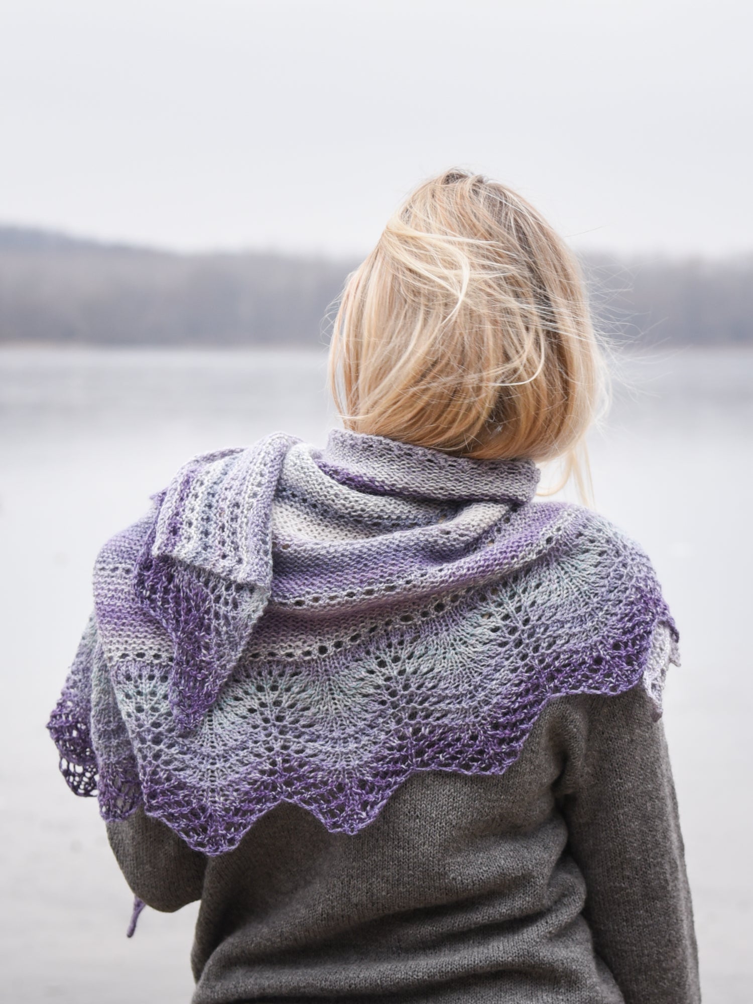 See the Sea shawl <br/><small>knitting pattern</small>
