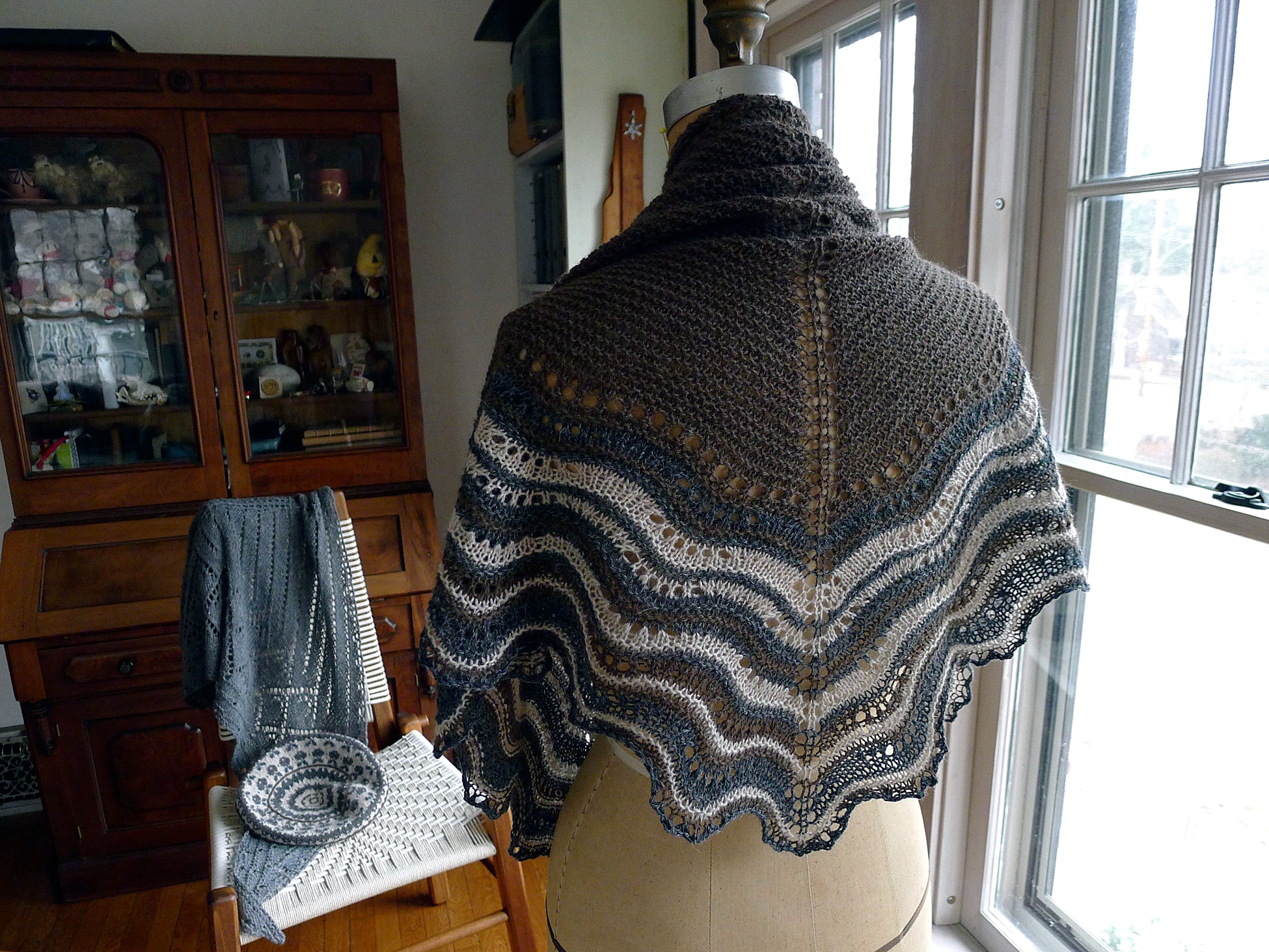 Sheltie Triangle <br/><small>knitting pattern</small>